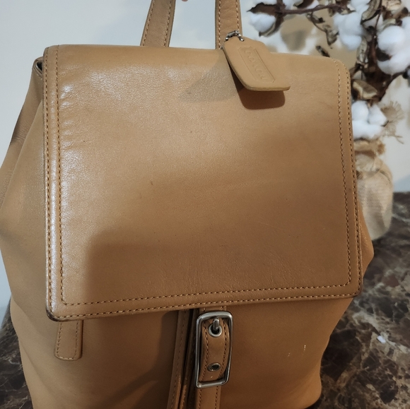 Coach Vintage  Hampton Legacy Leather  Backpack EUC - Picture 11 of 16